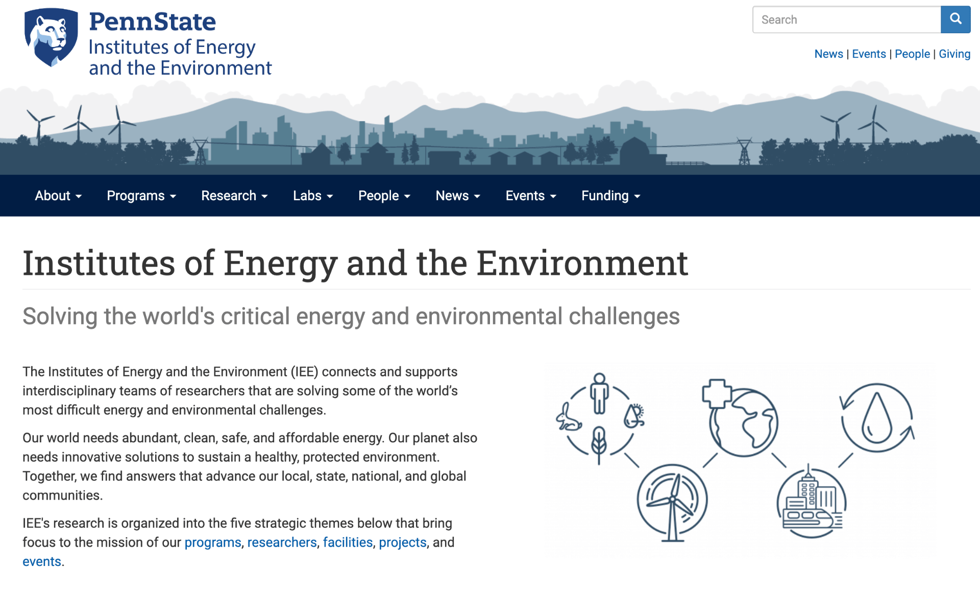 Institutes of Energy and the Environment
